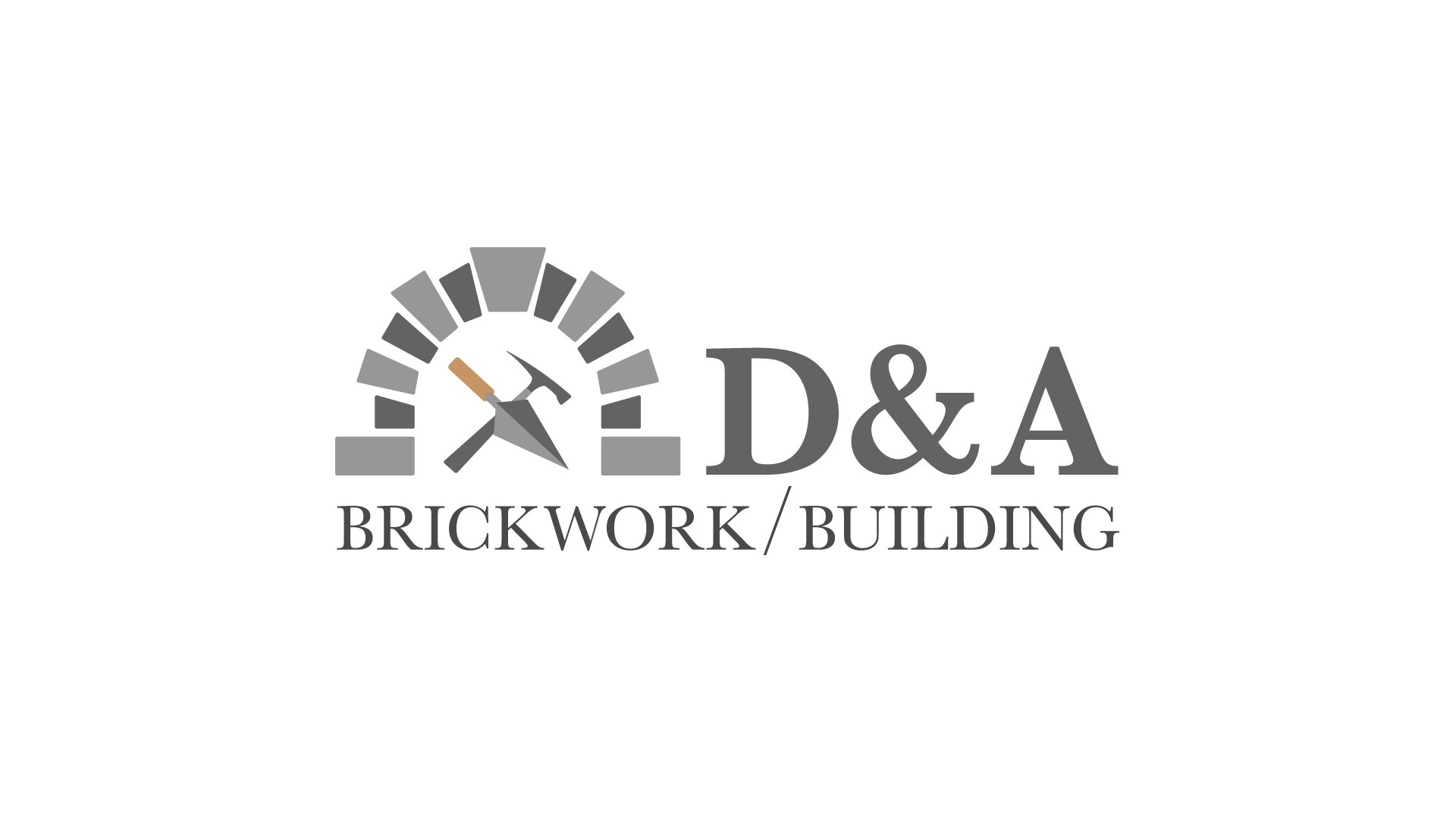 D & A Brickwork & Building logo
